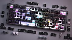 Asus' neue ROG Strix Morph 96 Wireless verspricht dank Top-Down-Demontage einen komfortablen Weg, die Gaming-Tastatur umzubauen.