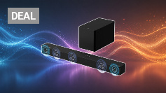 ULTIMEA 5.1ch Soundbar mit Dolby Atmos, VoiceMX, BassMX, APP, Heimkino 4D Surround Sound System, 340W Soundbar für TV Geräte mit Subwoofer, Bluetooth® 5.4, Poseidon M60 Boom Amazon Angebot