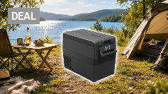 Alpicool NCF45 40L Kompressor Kühlbox 12V tragbarer Mini-Kühlschrank elektrische Gefrierbox klein Gefrierschrank für Auto camping, Lkw, Boot Amazon Angebot