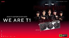 "Wir sind T1": Die sechsfachen Weltmeister in League of Legends werden von Asus mit einer eigenen Edition der RTX 5070 gewürdigt.