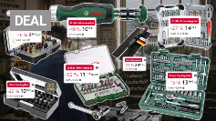 Bits mit Ratsche limitiert ab 11 €: Amazon reduziert Bosch, Inbus, Wiha und Mannesmann (1)