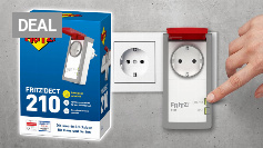Fritz!DECT 210 selten so günstig: Intelligente IP44-Steckdose fast zum Jahresbestpreis