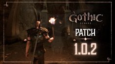 Die Entwickler stellen einen neuen großen Patch 1.0.2 für das Gothic Remake bereit. Das Bild zeigt ein Artwork zum Patch.