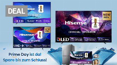 Die WM wartet nicht: Schon jetzt Prime-Day-Deals für Fernseher von Hisense ab 239€