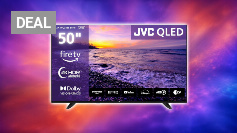 JVC LT-50VRQ3555 Fernseher 50 Zoll Fire TV 4K QLED Smart TV mit Dolby Vision HDR, Dolby Atmos, Alexa Sprachsteuerung, Apple AirPlay und Triple Tuner, UHD Fernseher (2026) Amazon Angebot