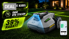<strong>Kein Kabel, keine RTK-Station, Platz 1:</strong> Mammotion Yuka Mini 2 <strong>Mähroboter </strong>mit <strong>39 % Rabatt</strong> am Prime Day