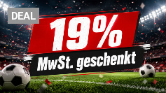 Kurz vor der Fußball-WM: MediaMarkt schenkt 19% MwSt. - Rabatt-Aktion diesmal extralang
