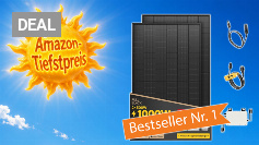 Amazons Nr. 1 mit Gratisversand: Bifaziales Balkonkraftwerk fällt kurze Zeit unter 250 € (1)