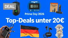 Billig-Prime-Day: Die 20 besten Amazon-Angebote unter 20 Euro