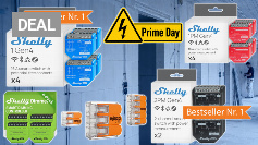 Laien, Finger weg: Shelly zum Prime Day Preis - Relais Gen 4, Rollladenschalter, Dimmer und Wago Klemmen (1)