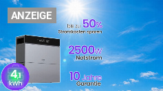 Gewappnet für die Hitzewelle: Vielseitiger Balkonkraftwerkspeicher mit 4 kWh stark reduziert (1)