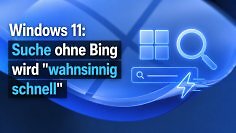 Windows 11: Suche ohne Bing
