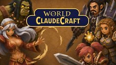 Titelbild des Spiels World of ClaudeCraft