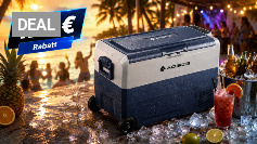 <strong>Kühlbox-Deal mit Ansage:</strong> Amazon senkt 50-Liter-Kompressormodell um <strong>120 € befristet</strong>