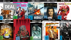 Heimkino ohne Kompression und Abo-Zwang: Viele 4K-Blu-rays jetzt bei Amazon reduziert