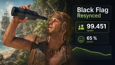 Assassin's Creed Black Flag Resynced verpasst auf Steam nur knapp 100.000 gleichzeitige Spieler. 