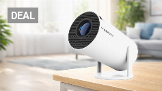 Magcubic Mini Beamer 4K Unterstützt Android 14, Smart Projector 5G WiFi 6 BT 5.4, Mini Projektor Full HD 1080P Unterstützt 200ANSI Auto Horizontal Trapezoid Correction (weiß) bei Amazon im Angebot