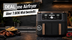 <strong>70 € Preissturz beim Airfryer-Bestseller:</strong> Ninja Foodi Max Dual Zone mit Sync-Funktion stark reduziert