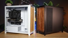 Corsair Frame 5000D Wood RS: Dreimal 420 mm Radiatorfläche im Airflow-Test