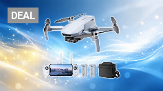 Potensic ATOM SE GPS Drohne mit 4K EIS Kamera, 2 Akkus 62 Min. Flugzeit, unter 249g, C0, 4KM FPV Übertragung, Bürstenloser Motor, Max.16m/s, Follow-Me/autom. Rückkehr, für Anfänger Erwachsene Amazon Angebot
