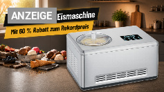 <strong>Kein Vorkühlen wie bei der Ninja Creami: </strong>Severin-Eismaschine mit Kompressor fällt auf Rekordpreis