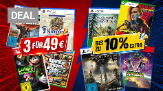 PS5- &amp;amp; Switch-2-Spiele jetzt noch günstiger: Amazon mit Extra-Rabatt, MediaMarkt 3 für 49 €