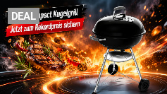 <strong>Kugelgrill-Klassiker zum Rekordpreis:</strong> Neuster Weber Compact Kettle fällt bei Amazon unter 100 €