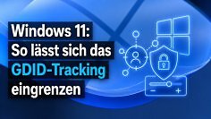 Windows 11: GDID-Tracking eingrenzen