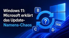 Microsoft ordnet das Namens-Chaos bei Windows-11-Updates.