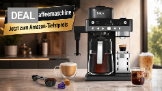 <strong>Starbucks kann einpacken?</strong> Ninja DualBrew macht Latte, Flat White, Eiskaffee und Filterkaffee jetzt 80 € günstiger