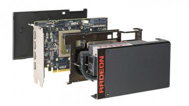 AMD Radeon R9 Fury X Explosionsbild