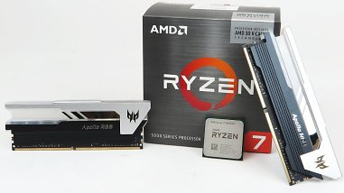 Ryzen 7 5800X3D vs. 5800X: Benchmarks zur RAM-Skalierung