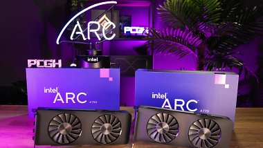 Arc A770 16GB und Arc A750 im Test: Lautheit, Verbrauch, Effizienz