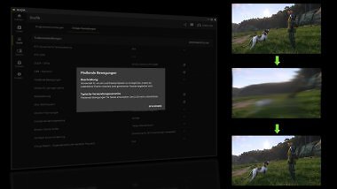 Nvidia Smooth Motion: Jedes zweite Bild interpoliert