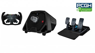 Aufbau & Force Feedback, Details zum Lenkrad