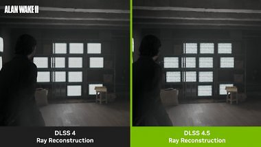 Nvidia kündigt DLSS 4.5 Ray Reconstruction an.