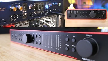 Focusrite Audiointerfaces im Test: Wandler, Preamps und Scarlett 2i2 & 18i20