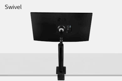 LG UltraFine 32UN880 Swivel
