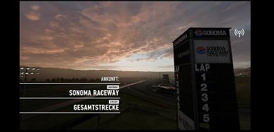 Eindruck aus Forza Motorsport 7 aus dem Beta-Test vom Xbox Game Streaming mit 720p und 60 Fps.