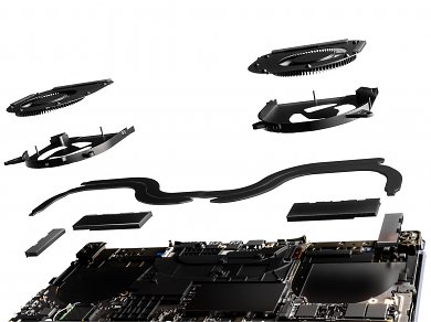 Lenovo Legion Slim 7i Intel Closeup Thermal Module