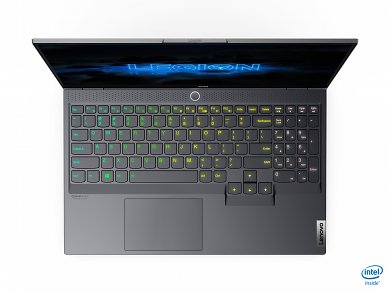 Lenovo Legion Slim 7i Top View
