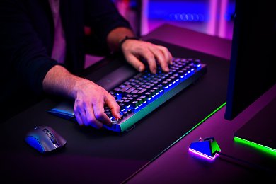 Razer Blackwidow V3 Pro mit Drehregler