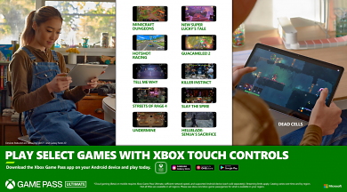 Xbox Touch Steuerung bei Xbox Game Streaming auf Android