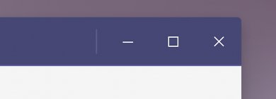Abgerundete Ecken bei Programm-Fenstern in der neuen UI 