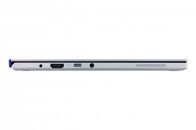 Samsung Galaxy Book Ion NP930XCJ Aura Silver Anschluesse linke Seite