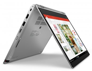 Lenovo ThinkPad L13 Yoga Gen 2 AMD Silver Anschluesse rechte Seite