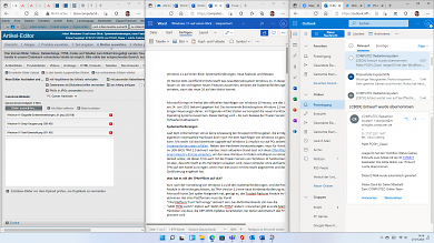 Windows 11: Snap-Gruppen.