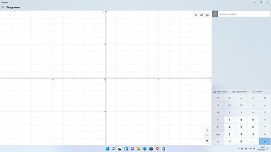 Windows 11 Insider Preview 22000.132 Rechner App mit Diagrammfunktion