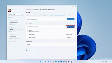 Lokales Nutzerkonto anlegen