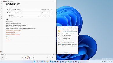 2022: Neue Media Player App in Windows 11.